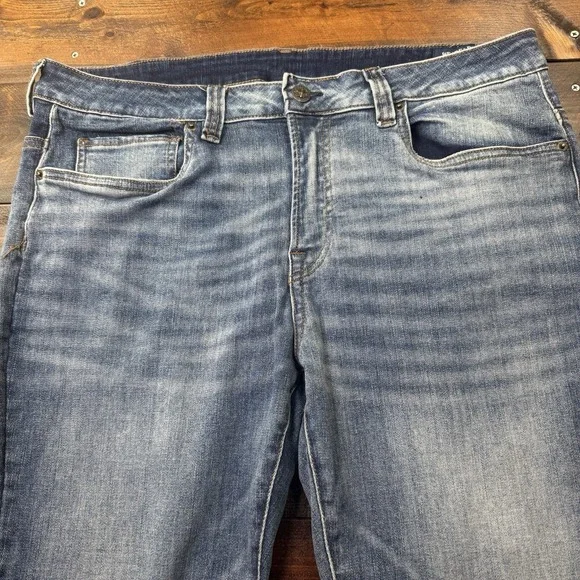 Buffalo David Bitton Ash-X Slim Stretch Straight Zip Acid Wash 36X30 (Real 39") - Picture 13 of 14